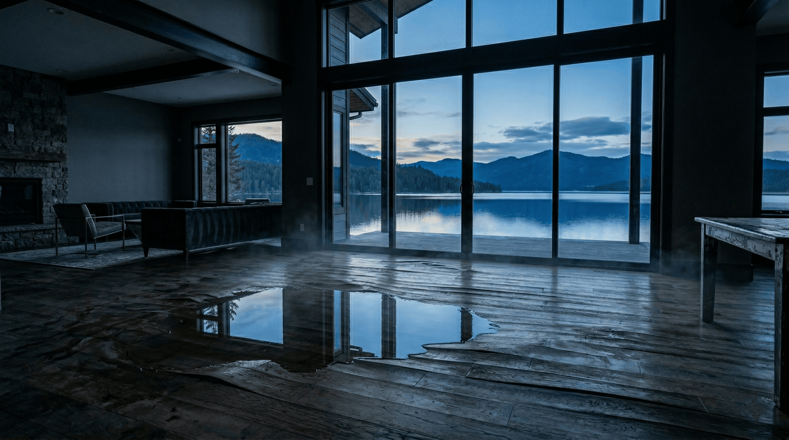 water damage restoration Mead WA flooded home emergency